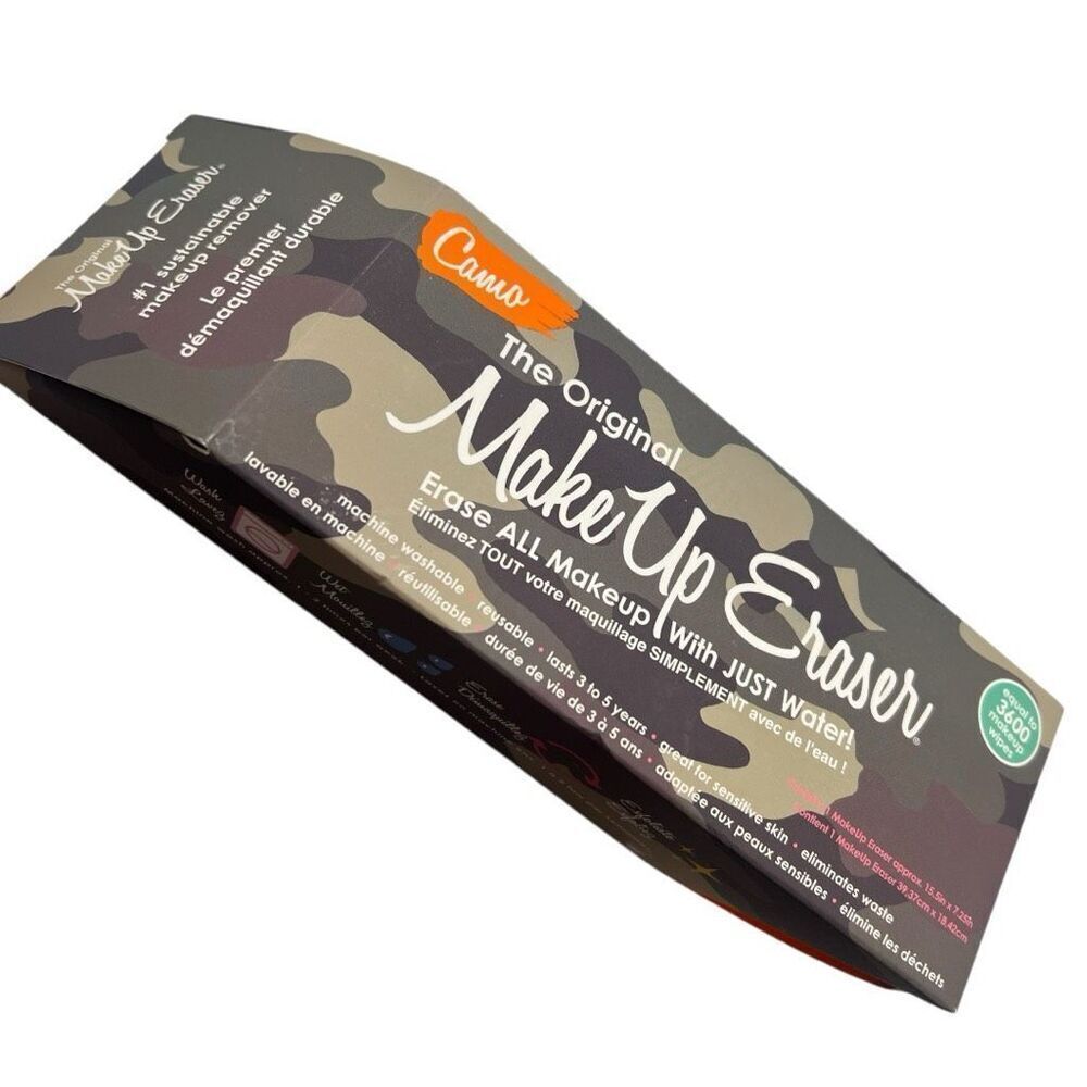 Brand New The Original Makeup Eraser Camo Viral Reusable Makeup Cleaning Cloth